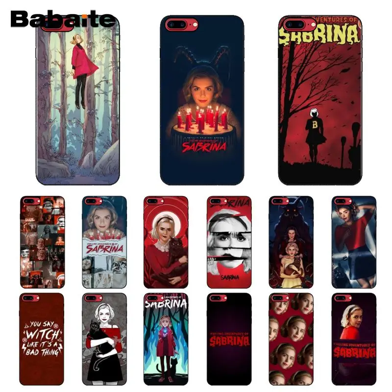 Babaite Chilling Adventures of Sabrina Black Soft Shell Phone Cover for iPhone 5 5Sx 6 7 7plus 8 8Plus X XS MAX XR
Babaite Chilling Adventures of Sabrina Black Soft Shell Phone Cover for iPhone 5 5Sx 6 7 7plus 8 8Plus X XS MAX XR