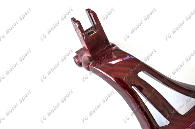 2008-2015 Nissan R35 GTR CBA DBA Lenthened Shift Paddle Red Kevlar Twill Weave Glossy Finish (26)
