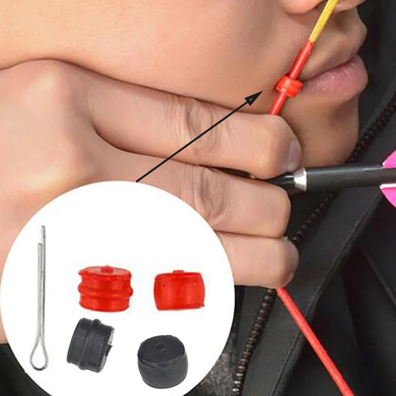 Archery Flexible Kisser Button Tie In Recurve Bow Compound Bow String Help Archer to Confirm Position Pulling the String
Archery Flexible Kisser Button Tie In Recurve Bow Compound Bow String Help Archer to Confirm Position Pulling the String
