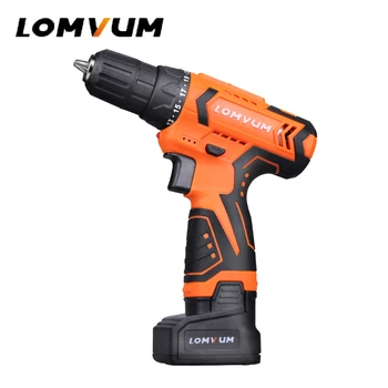 Lomvum NEW Power Tools 24V Double Speed Electric Cordless Drills RechargeableBattery Packs Hand Tools Electric Screwdriver Drill 
Lomvum NEW Power Tools 24V Double Speed Electric Cordless Drills RechargeableBattery Packs Hand Tools Electric Screwdriver Drill