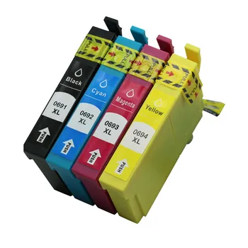 Ink Cartridges T0691 T0692 T0693 T0694 Compatible For Epson Printer Cartridge Workforce 310 315 500 600 610 615 1100 30 Inkjet
Ink Cartridges T0691 T0692 T0693 T0694 Compatible For Epson Printer Cartridge Workforce 310 315 500 600 610 615 1100 30 Inkjet