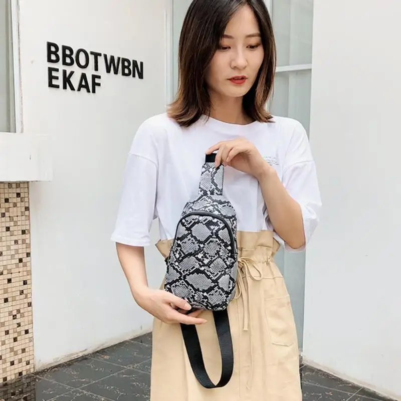 Fashion New Women Snake Pattern Leather Waist Chest Pack Casual Shoulder Crossbody Bags Girls Shopping Casual Messenger 2019
Fashion New Women Snake Pattern Leather Waist Chest Pack Casual Shoulder Crossbody Bags Girls Shopping Casual Messenger 2019