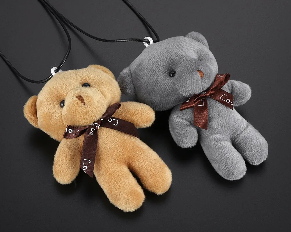 car hanging teddy bear