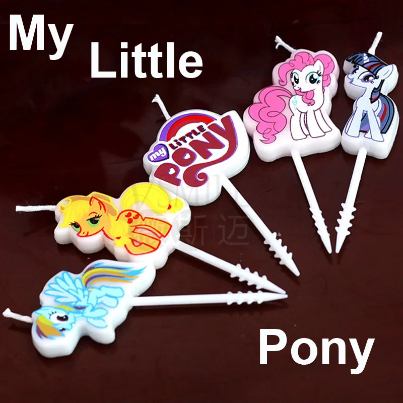 5 pcs/set.my pony Cartoon Kids Birthday Cake Cupcake Toppers Creative girls Birthday Cake decor Candle Party Supplies
5 pcs/set.my pony Cartoon Kids Birthday Cake Cupcake Toppers Creative girls Birthday Cake decor Candle Party Supplies