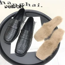 Wellwalk Ballet Flats Woman Shoes Ladies Ballerina Flats Shoes Women Fur Loafers Female Winter Shoes Ladies Black Moccasins 
Wellwalk Ballet Flats Woman Shoes Ladies Ballerina Flats Shoes Women Fur Loafers Female Winter Shoes Ladies Black Moccasins