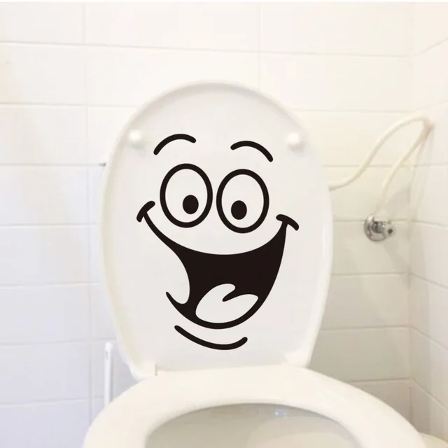 % Smile face laughing Toilet stickers diy furniture decoration wall decals fridge washing machine sticker Bathroom Car Gift
% Smile face laughing Toilet stickers diy furniture decoration wall decals fridge washing machine sticker Bathroom Car Gift