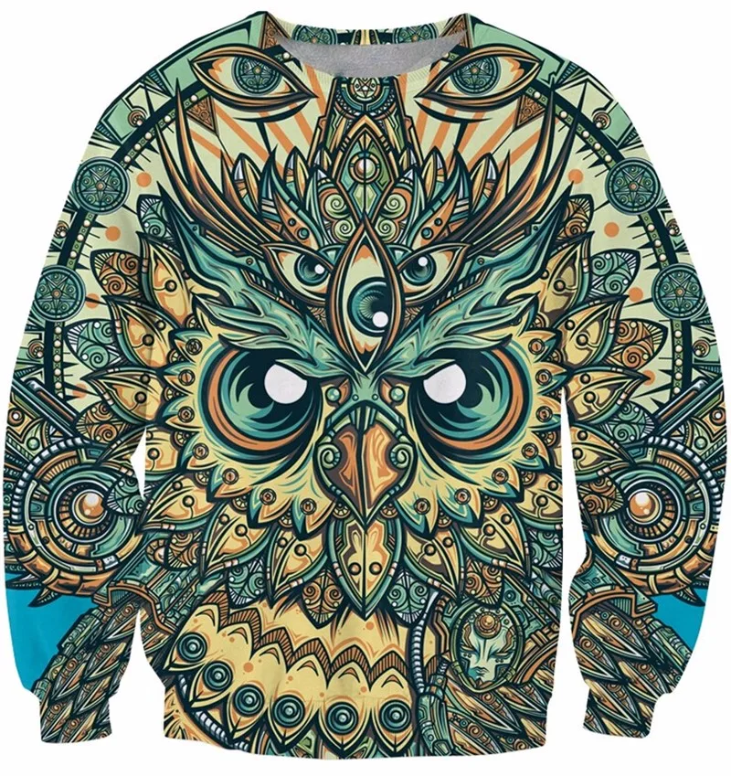 PLstar Cosmos 2017 Autumn Fashion Men/Women Sweatshirts religion god owl of dreams 3D Print Sweatshirt clothing pullover R3955
PLstar Cosmos 2017 Autumn Fashion Men/Women Sweatshirts religion god owl of dreams 3D Print Sweatshirt clothing pullover R3955