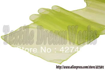 Apple Green 12"x108" Snow Organza Table Runner Wedding Decoration/Party Decoration/ Wedding Party Supply Adornment Colors
Apple Green 12"x108" Snow Organza Table Runner Wedding Decoration/Party Decoration/ Wedding Party Supply Adornment Colors