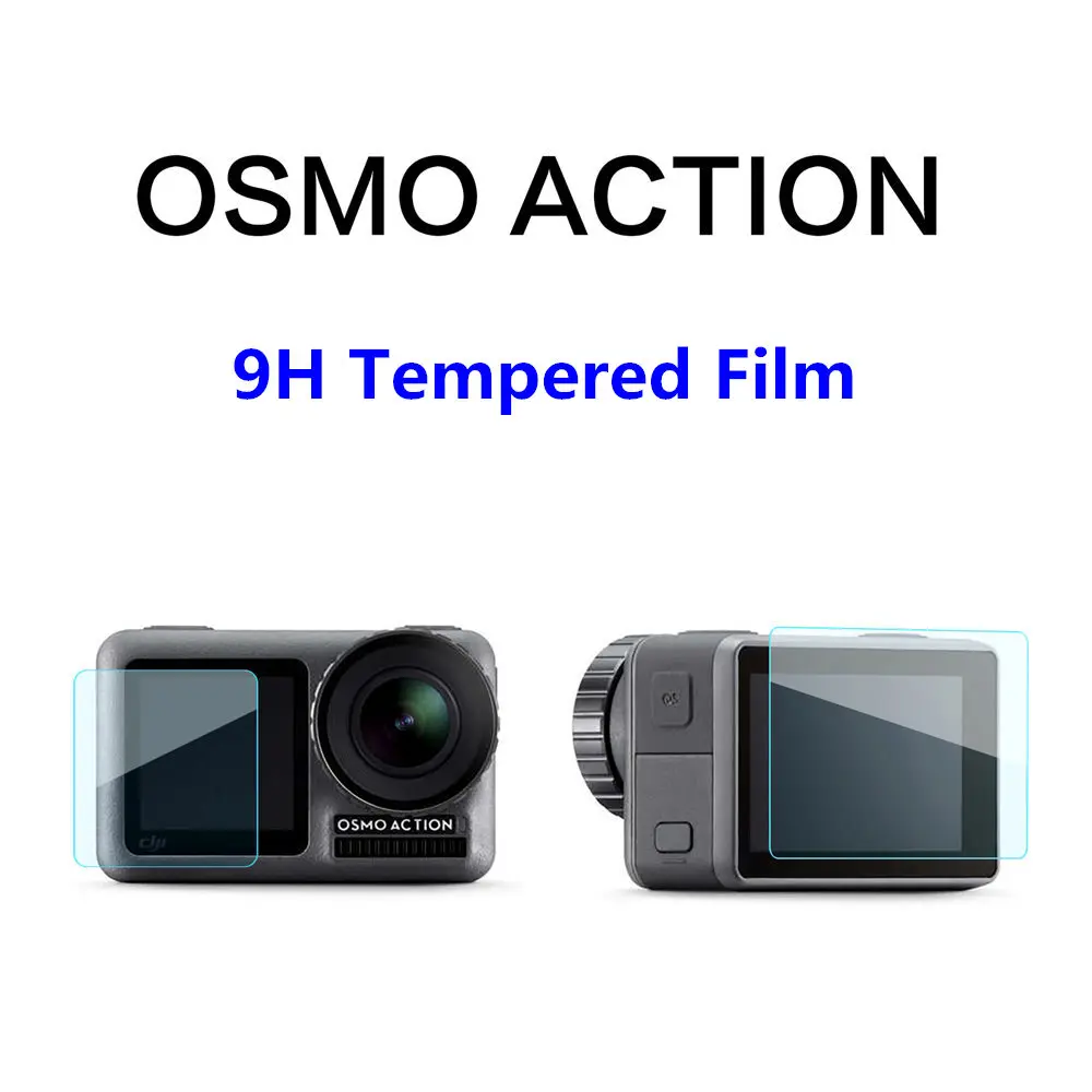 2.5D Tempered Glass Protective Films Lens Screen Explosion-proof Film for DJI OSMO ACTION Motion Camera Sport Accessories
2.5D Tempered Glass Protective Films Lens Screen Explosion-proof Film for DJI OSMO ACTION Motion Camera Sport Accessories