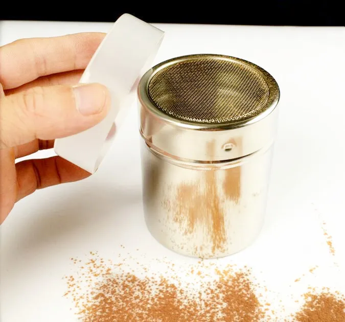 Stainless Steel Spice Jar Dredge Salt Sugar Spice Pepper Shaker Seasoning Can With Rotating Cover Kitchen Tool
Stainless Steel Spice Jar Dredge Salt Sugar Spice Pepper Shaker Seasoning Can With Rotating Cover Kitchen Tool