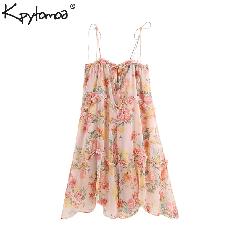 Vintage Floral Print Ruffles Chiffon Midi Strap Dress 2019 Fashion Sleeveless Bow Tie Pleated Dresses Casual Vestidos Mujer
Vintage Floral Print Ruffles Chiffon Midi Strap Dress 2019 Fashion Sleeveless Bow Tie Pleated Dresses Casual Vestidos Mujer