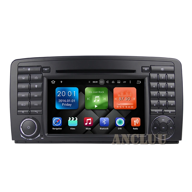 2G RAM Android 9 0 автомобильный dvd плеер для Mercedes/Benz/AMG R Class W251 R280 R300 R350 R63 Радио GPS стерео