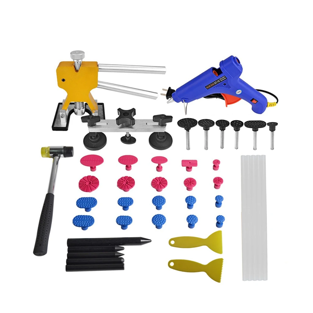 PDR Tools Kit Paintless Dent Repair Tool for Car Dent Removal Pops-a-dent Gold Dent Lifter Hail Damage Repair Tool for Audi VW
PDR Tools Kit Paintless Dent Repair Tool for Car Dent Removal Pops-a-dent Gold Dent Lifter Hail Damage Repair Tool for Audi VW