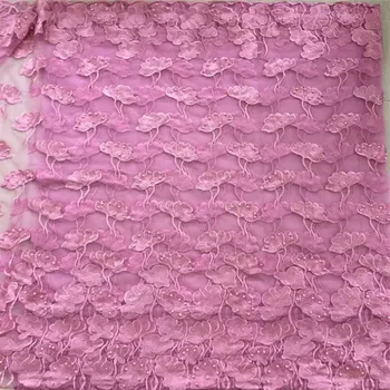 High quality african cord lace/french lace fabric/latest nigerian laces with beads for dress HJ184-2
High quality african cord lace/french lace fabric/latest nigerian laces with beads for dress HJ184-2