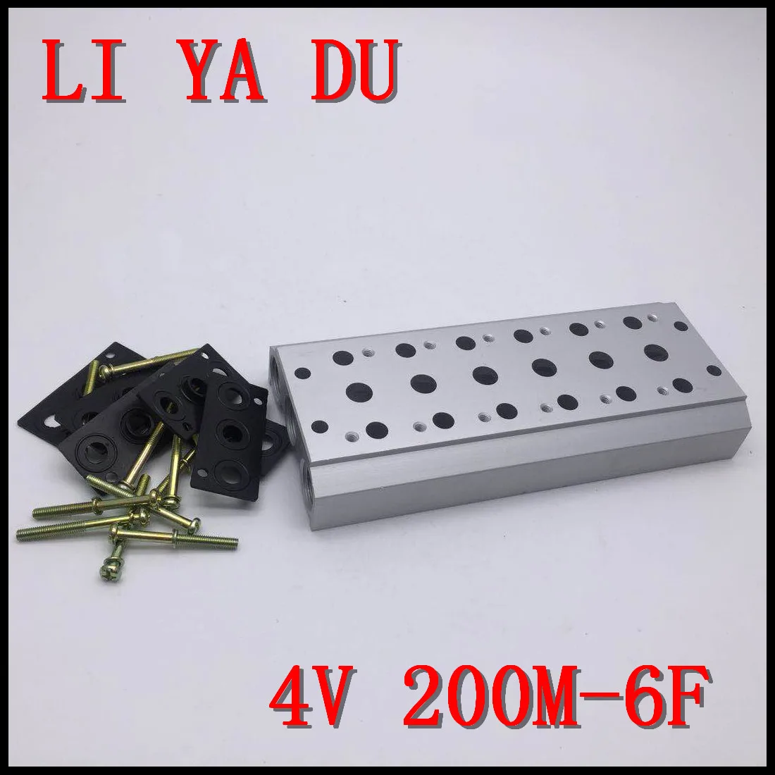 200M-6F 4v210 4v220 4v230 Solenoid valve accessories Electromagnetic valve confluence plate confluence base
200M-6F 4v210 4v220 4v230 Solenoid valve accessories Electromagnetic valve confluence plate confluence base