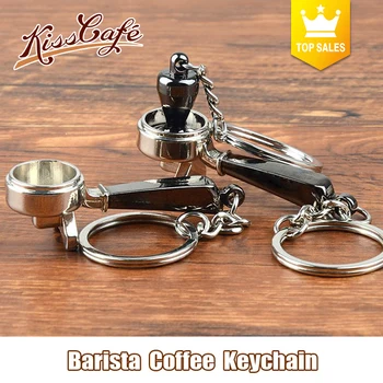Creative Barista Coffee Tamper Keychain Coffee Machine Handle Moka Pitcher Keyring Portable Coffeeware Espresso Accessories Gift
Creative Barista Coffee Tamper Keychain Coffee Machine Handle Moka Pitcher Keyring Portable Coffeeware Espresso Accessories Gift
