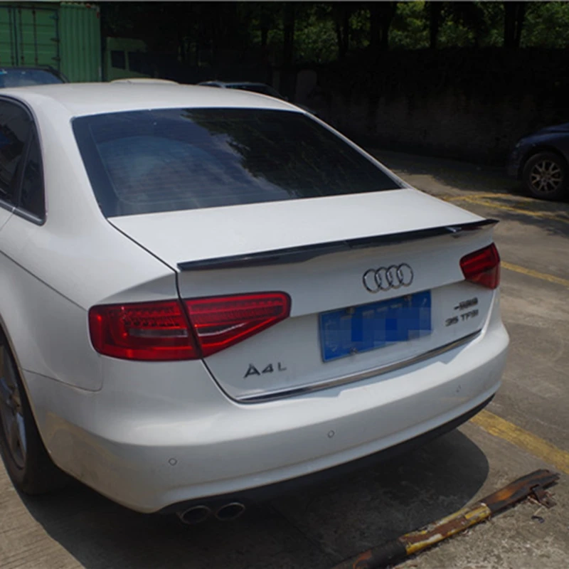 High Quality Carbon Fiber Modified Rear Spoiler Tail Trunk Lip Wing Decoration Car Styling Fit For Audi A4 B8 2008-2016
High Quality Carbon Fiber Modified Rear Spoiler Tail Trunk Lip Wing Decoration Car Styling Fit For Audi A4 B8 2008-2016