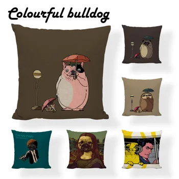 Crime Dog Pattern Cushion Cover Pillowcase Seat Sloth Umbrella Stop Sign Modern Style Pillow Cover Sofa Covers Home Decoration
Crime Dog Pattern Cushion Cover Pillowcase Seat Sloth Umbrella Stop Sign Modern Style Pillow Cover Sofa Covers Home Decoration