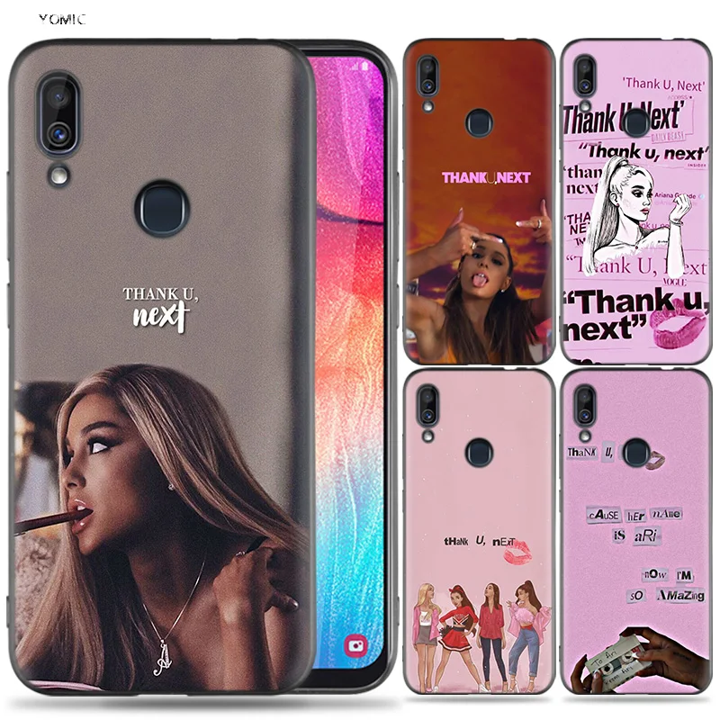 Silicone Case for Samsung Galaxy A30 A50 A10 A20 A60 A40 M10 M20 M30 A6 A8 J4 J6 J8 Plus A7 A9 2018 Thank U Next Ariana Grande
Silicone Case for Samsung Galaxy A30 A50 A10 A20 A60 A40 M10 M20 M30 A6 A8 J4 J6 J8 Plus A7 A9 2018 Thank U Next Ariana Grande