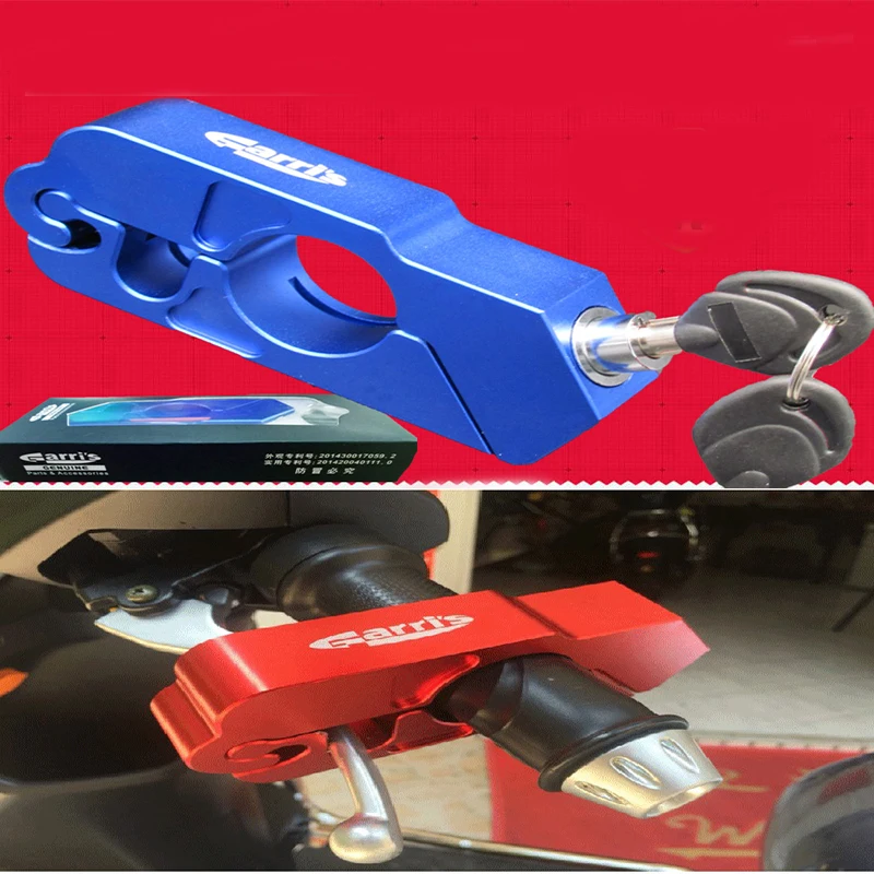 Motorcycle Grip Lock CNC Security Safety Locks Handlebar Handset Brake Lever Disc Locking Fit Scooter ATV Dirt Street
Motorcycle Grip Lock CNC Security Safety Locks Handlebar Handset Brake Lever Disc Locking Fit Scooter ATV Dirt Street