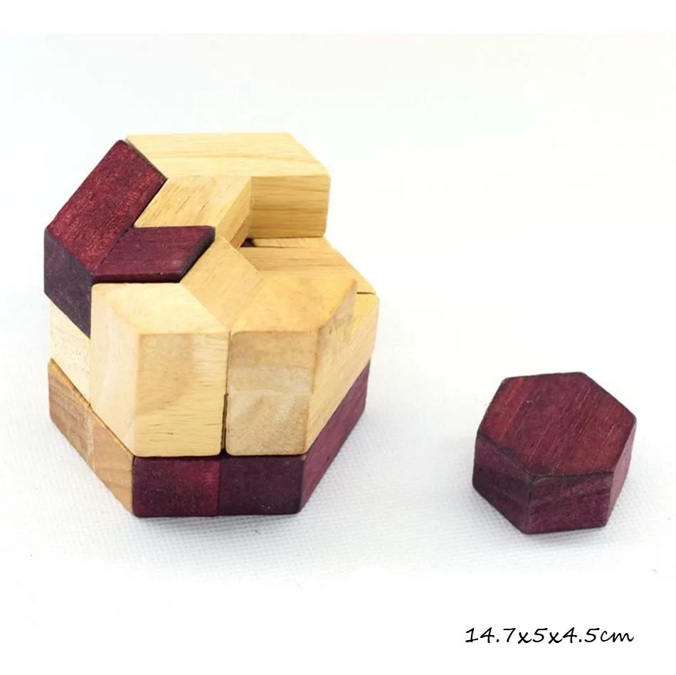 140 Educational Games Toys wooden puzzle cube IQ brain teaser Kong Ming Lock /Lu Ban Lock
140 Educational Games Toys wooden puzzle cube IQ brain teaser Kong Ming Lock /Lu Ban Lock