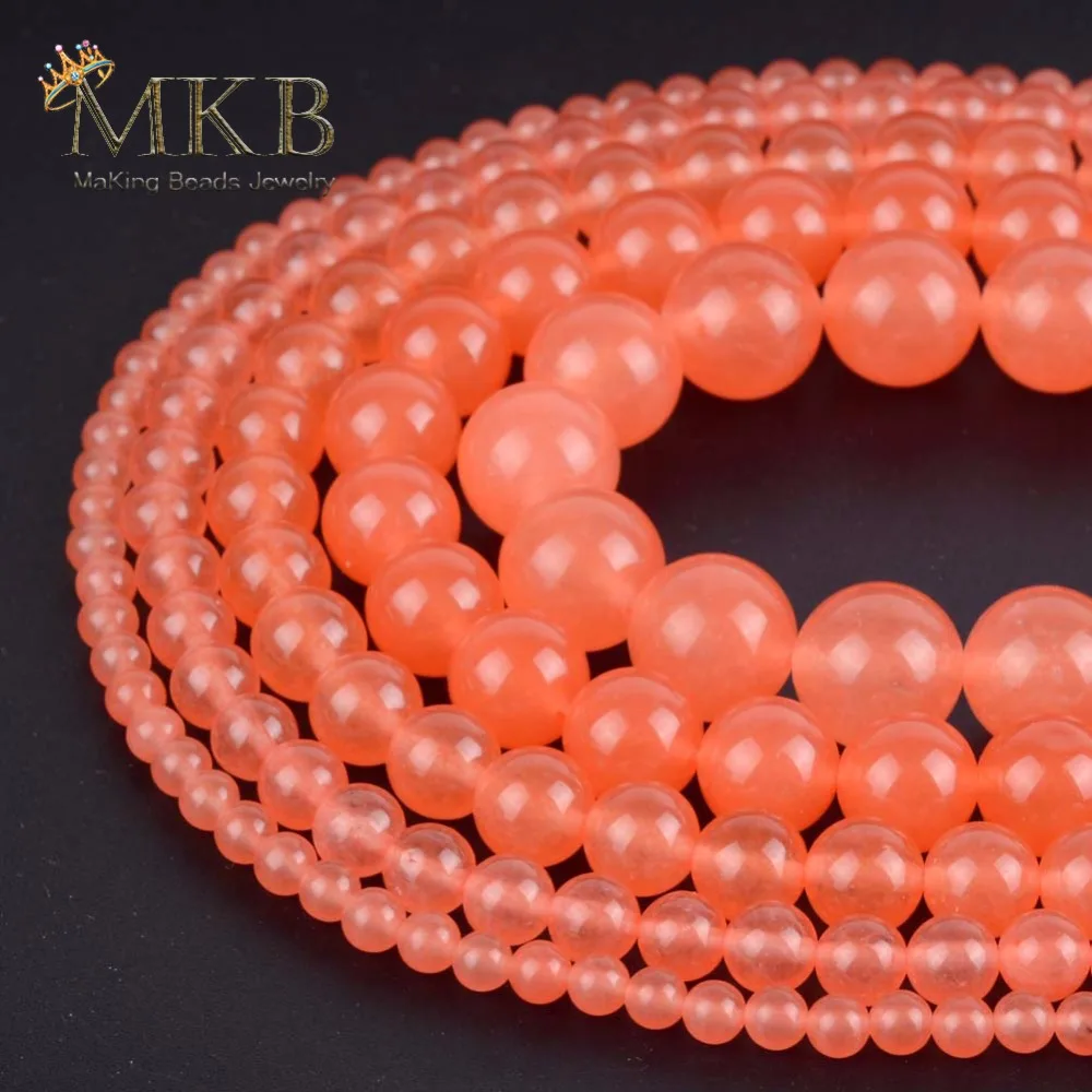 Natural Round Salmon Chalcedony Jades Loose Beads 4 6 8 10 12mm Stones Ball Beads Fit Diy Bracelet Necklace Jewelry Making
Natural Round Salmon Chalcedony Jades Loose Beads 4 6 8 10 12mm Stones Ball Beads Fit Diy Bracelet Necklace Jewelry Making
