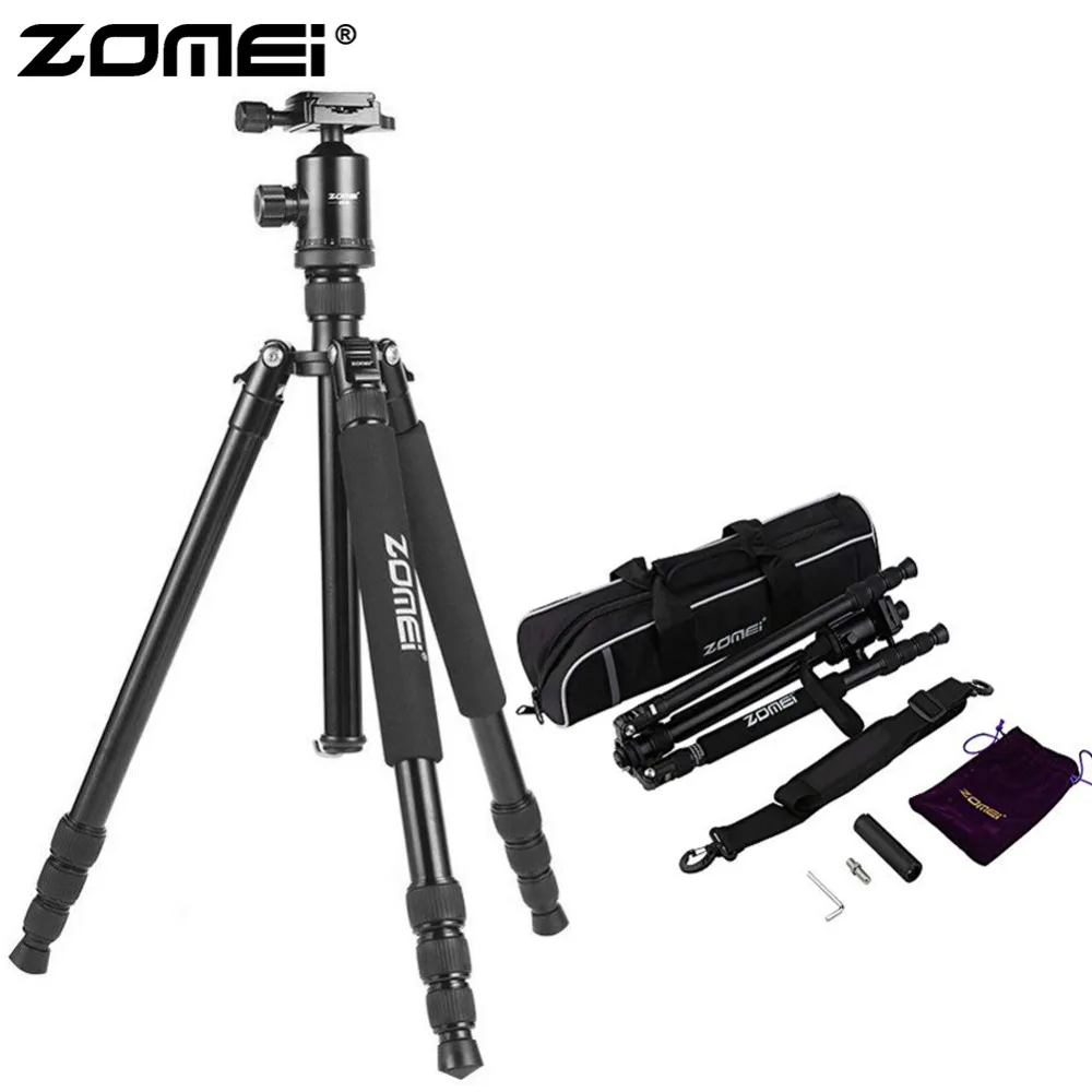 ZOMEI Z888 Camera Tripod & Monopod Lightweight Travel Tripod with 360 Degree Ball Head and Carry Bag for SLR DSLR Digital Camera
ZOMEI Z888 Camera Tripod & Monopod Lightweight Travel Tripod with 360 Degree Ball Head and Carry Bag for SLR DSLR Digital Camera