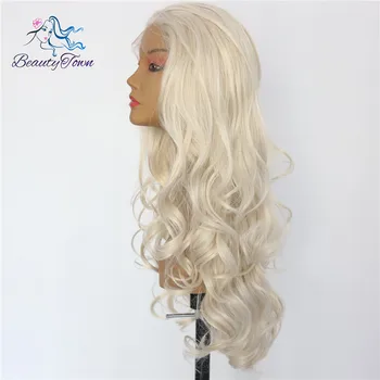 BeautyTown Wave Light Blond Color Heat Resistant Hair Hand Tied Perruque Daily Makeup Synthetic Lace Front Party Wigs
BeautyTown Wave Light Blond Color Heat Resistant Hair Hand Tied Perruque Daily Makeup Synthetic Lace Front Party Wigs