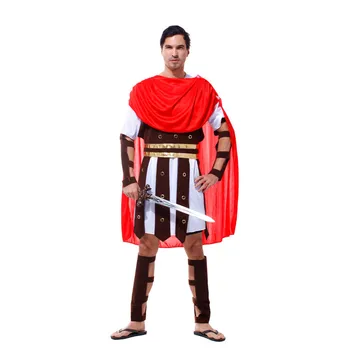 New Men Halloween Rome Spartan Warriors Costume Knight Cosplay European Crusaders Role play Carnival Masquerade Rave party dress
New Men Halloween Rome Spartan Warriors Costume Knight Cosplay European Crusaders Role play Carnival Masquerade Rave party dress