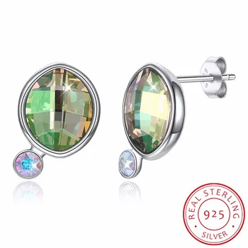 LEKANI Crystals From Swarovski New Design Oval Stud Earrings S925 Silver Piercing For Women Wedding Girls Fashion Accessories
LEKANI Crystals From Swarovski New Design Oval Stud Earrings S925 Silver Piercing For Women Wedding Girls Fashion Accessories