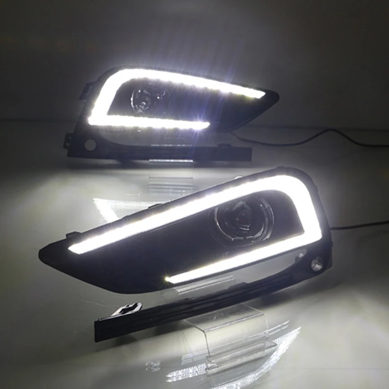 Car Flashing LED Daytime Running Lights for Chevrolet Cruze 2016 2017 Fog lamp 12V DRL with turn signal lights Car Flashing
Car Flashing LED Daytime Running Lights for Chevrolet Cruze 2016 2017 Fog lamp 12V DRL with turn signal lights Car Flashing