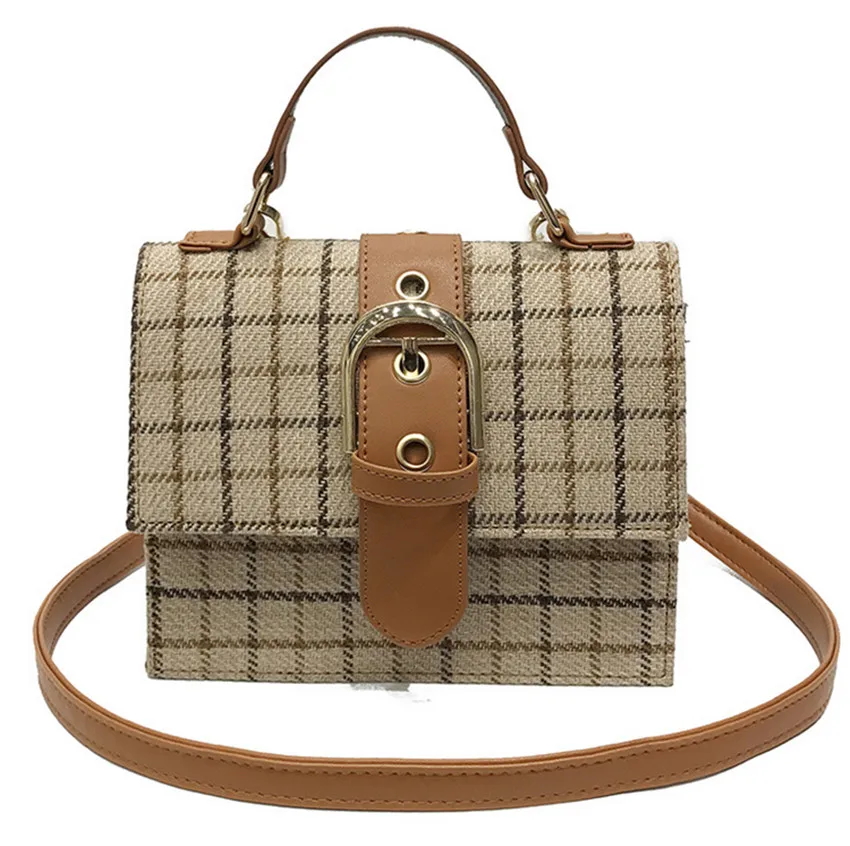 The New Women's Bag Cross - Slung With A Grid Hand - Held Small Single - Shoulder Small Bag Square Lock Bag
The New Women's Bag Cross - Slung With A Grid Hand - Held Small Single - Shoulder Small Bag Square Lock Bag