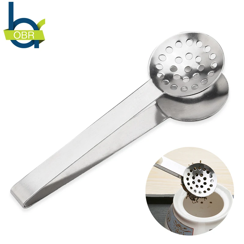 OBR Stainless Steel Tea Scoop Clip for Chinese Green Puer Tea Bags Tweezers Colander Tongs Accessories Durable Multifunctional
OBR Stainless Steel Tea Scoop Clip for Chinese Green Puer Tea Bags Tweezers Colander Tongs Accessories Durable Multifunctional