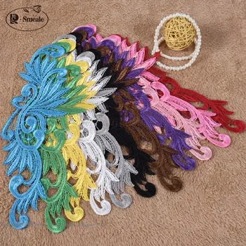 10 PCS Polyester Colorful Embroidered Floral Lace Fabric Applique Patch Leaves 28CM * 9CM RS657
10 PCS Polyester Colorful Embroidered Floral Lace Fabric Applique Patch Leaves 28CM * 9CM RS657
