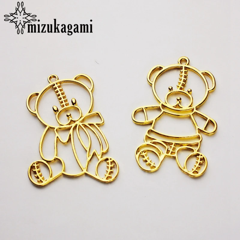 30pcs/lot UV Resin Zinc Alloy Metal Frame Pendant Golden Bear Charm Bezel Setting Cabochon Setting
30pcs/lot UV Resin Zinc Alloy Metal Frame Pendant Golden Bear Charm Bezel Setting Cabochon Setting