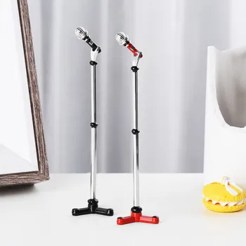 1PC Stand + Microphone Mini Metal Alloy Microphone Model 1:12 Dollhouse Miniature Furniture Cute Accessories New 6.18
1PC Stand + Microphone Mini Metal Alloy Microphone Model 1:12 Dollhouse Miniature Furniture Cute Accessories New 6.18