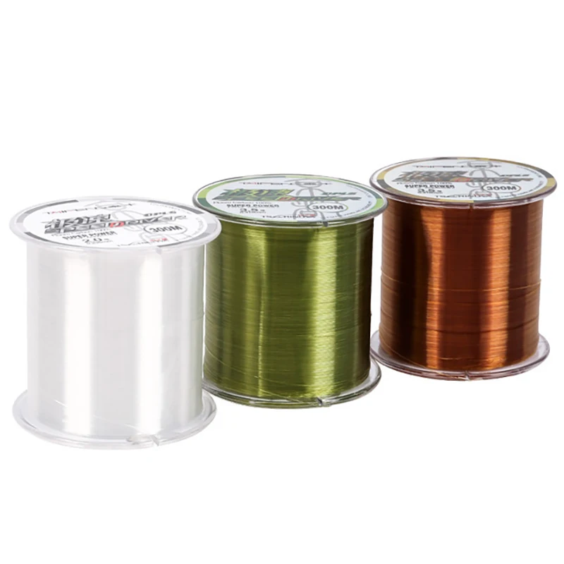 TSURINOYA TAIFENG 300m 100% Fluoro Carbon Nylon Fishing Line Wear-resisting Nylon Fishing Lure super Power Low Memory Nylon line
TSURINOYA TAIFENG 300m 100% Fluoro Carbon Nylon Fishing Line Wear-resisting Nylon Fishing Lure super Power Low Memory Nylon line