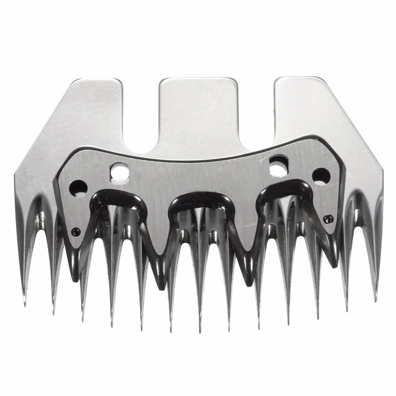 Straight Stainless Steel Clipper 13 and 4 Straight Teeth For Shearing Sheep Livestock Grooming
