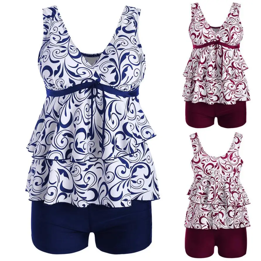 Womail Summer 2019 Women Plus Size Bikini Set Swimwear Push-Up Padded Print Swimsuit Beachwear plus size swimwear 5xl monokini
Womail Summer 2019 Women Plus Size Bikini Set Swimwear Push-Up Padded Print Swimsuit Beachwear plus size swimwear 5xl monokini