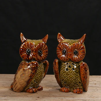 Porcelain Owl Figurine Candle Holder Decorative Ceramics Nighthawk Miniature Candlestick Houseware Craftworks Ornament Present
Porcelain Owl Figurine Candle Holder Decorative Ceramics Nighthawk Miniature Candlestick Houseware Craftworks Ornament Present