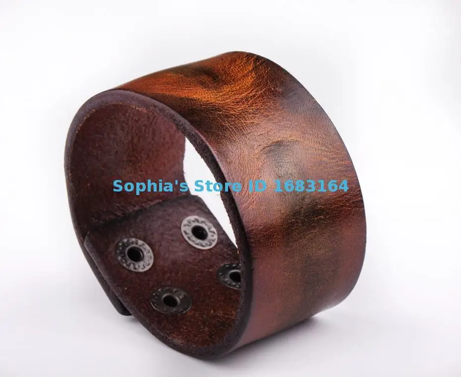 HD02 Black Brown Cool Vintage Men's Surfer Leather Bracelet Wristband Wide Cuff New BL30
HD02 Black Brown Cool Vintage Men's Surfer Leather Bracelet Wristband Wide Cuff New BL30