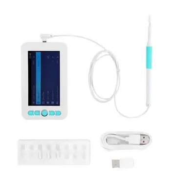 4.3inch Ear Inspection Endoscope Camera Ear Spoon Cleaning Otoscope with LED Light Ear Health Care
4.3inch Ear Inspection Endoscope Camera Ear Spoon Cleaning Otoscope with LED Light Ear Health Care