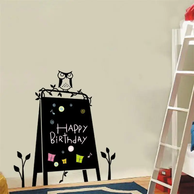 Owl Tree Branch Blackboard Chalkboard wall stickers /kids room classroom shop inform decal student gift ZY209
Owl Tree Branch Blackboard Chalkboard wall stickers /kids room classroom shop inform decal student gift ZY209