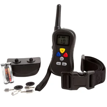 Spot Wireless LCD Remote Digital Dog Training Collar Shock and Bark Collar 100%Water-resistant with 300m Range Training E-Collar
Spot Wireless LCD Remote Digital Dog Training Collar Shock and Bark Collar 100%Water-resistant with 300m Range Training E-Collar