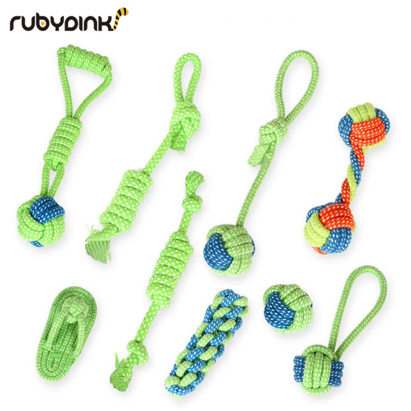 Pet Supply Dog Toys Dogs Chew Teeth Clean Outdoor Traning Fun Playing Green Rope Ball Toy For Large Small Dog Cat by Rubydink
Pet Supply Dog Toys Dogs Chew Teeth Clean Outdoor Traning Fun Playing Green Rope Ball Toy For Large Small Dog Cat by Rubydink