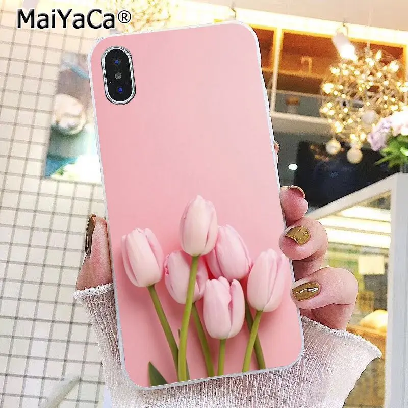 Elegant Flower Pink Purple Peony Tulip