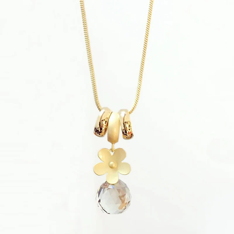 Woman's Stylish Flower Pendent Sweater Neckchains Rhinestone Crystal Style Necklace Outdoor Dressing Up Ornaments jn616
Woman's Stylish Flower Pendent Sweater Neckchains Rhinestone Crystal Style Necklace Outdoor Dressing Up Ornaments jn616