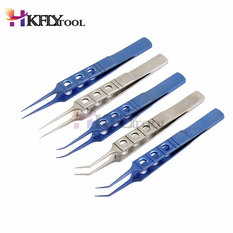 11cm Titanium alloy Flat Handle Micro Tweezers Eyelid Tweezers Tooth Platform Ophthalmic Instruments Makeup tools/accessories
11cm Titanium alloy Flat Handle Micro Tweezers Eyelid Tweezers Tooth Platform Ophthalmic Instruments Makeup tools/accessories