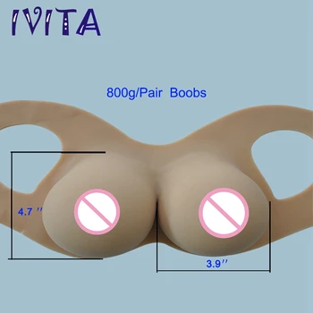 IVITA Aritifical Silicone Breast Forms Top Quality Breast Form For Crossdresser Transgender Drag Queen Enhancer Cosplay
IVITA Aritifical Silicone Breast Forms Top Quality Breast Form For Crossdresser Transgender Drag Queen Enhancer Cosplay