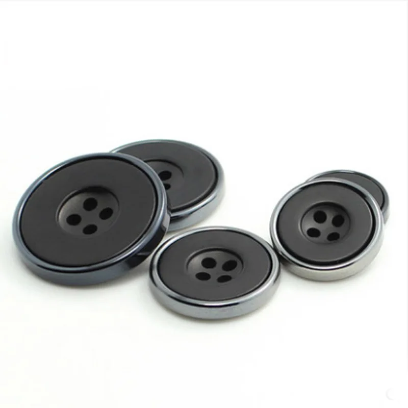 24Piece/Lots Accessories Combination Buckle Wide Side Gun Color Black Buttons Suit Suits Buckle Coat Lightweight Buttons
24Piece/Lots Accessories Combination Buckle Wide Side Gun Color Black Buttons Suit Suits Buckle Coat Lightweight Buttons